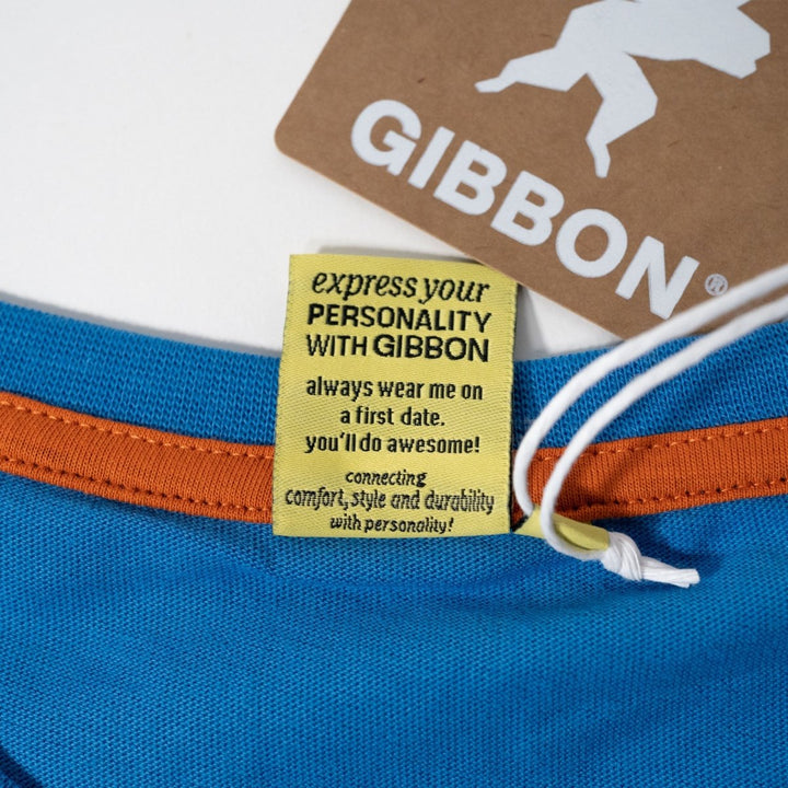 GIBBON Shades Shirt Unisex Organic Cotton - blue - GOTS - Gibbon Slacklinesslackline #gibbonslacklines