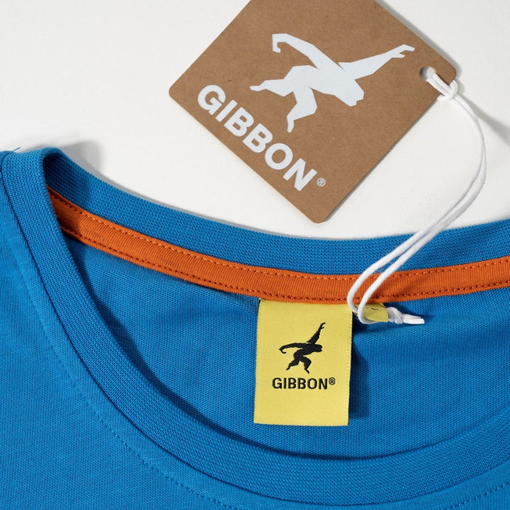 GIBBON Shades Shirt Unisex Organic Cotton - blue - GOTS - Gibbon Slacklinesslackline #gibbonslacklines