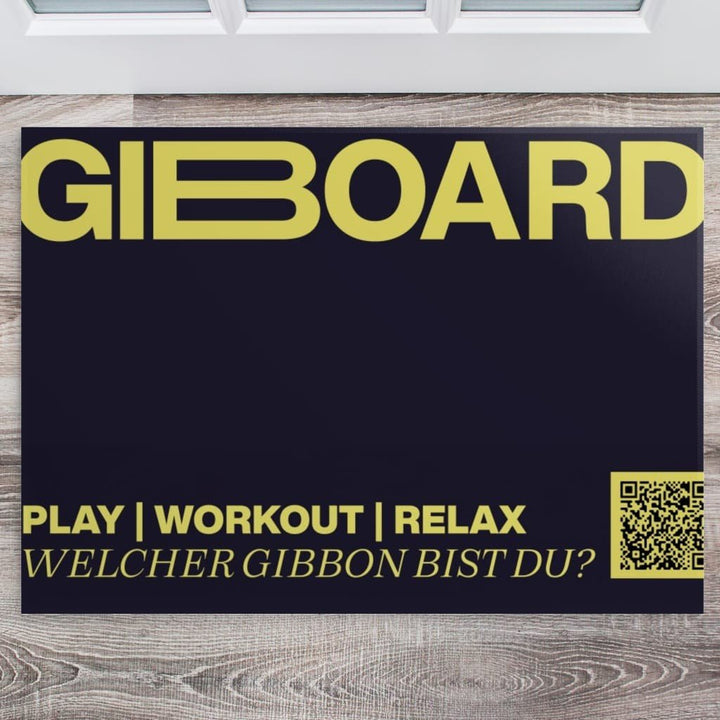 GIBOARD Logo Rug - Gibbon Slacklinesslackline #gibbonslacklines