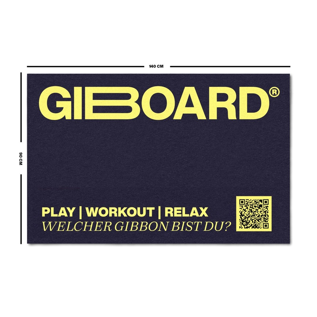 GIBOARD Logo Rug - Gibbon Slacklinesslackline #gibbonslacklines