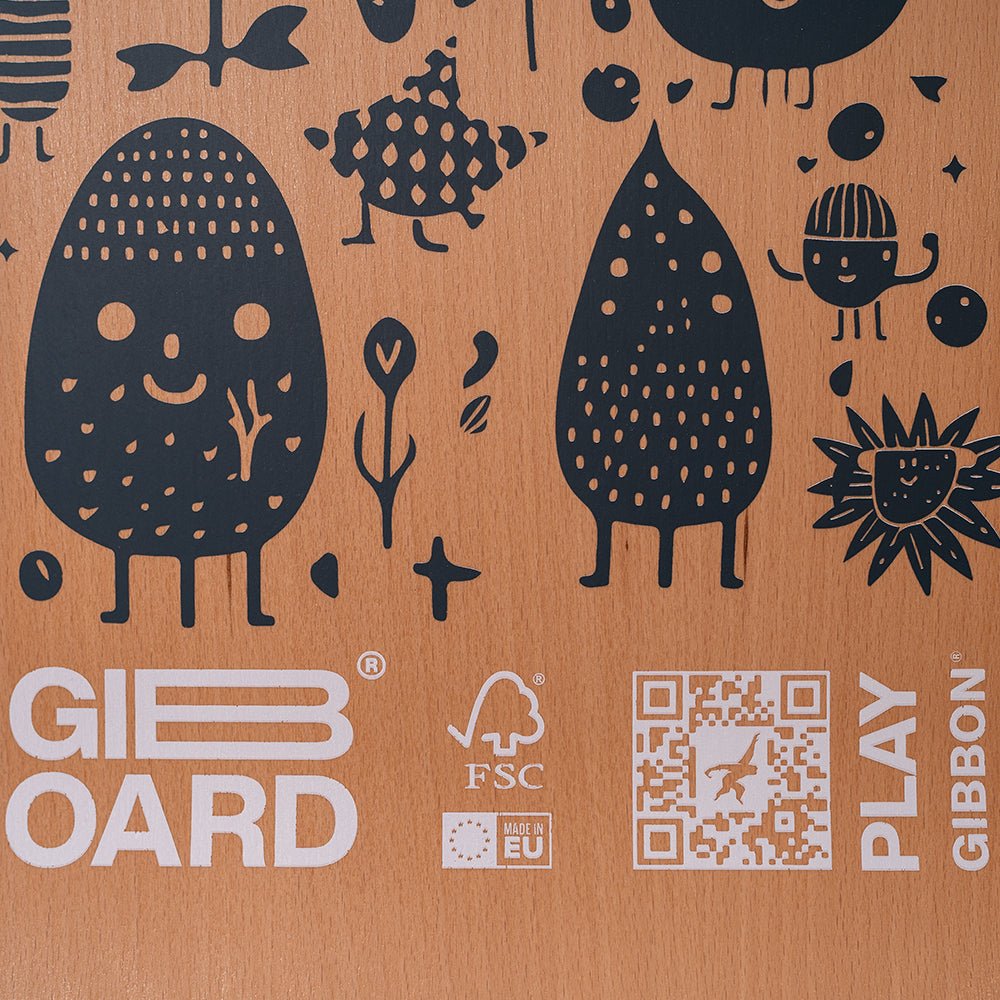 GIBOARD Set - Play Black / Orange - Gibbon Slacklinesslackline #gibbonslacklines